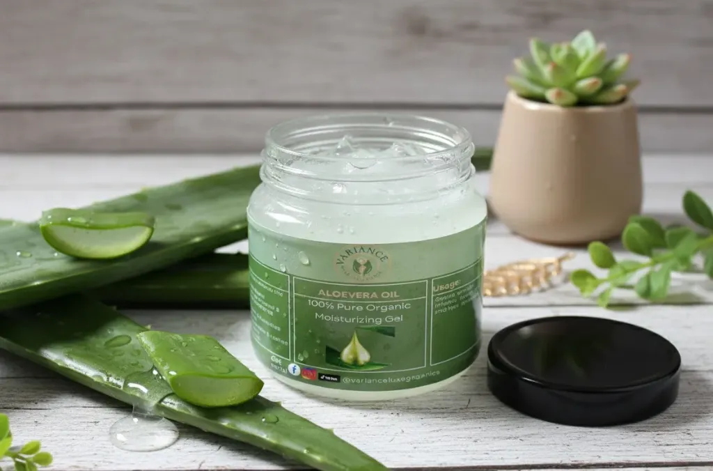 100% Pure Organic Aloe Vera Moisturizing Oil (250g)